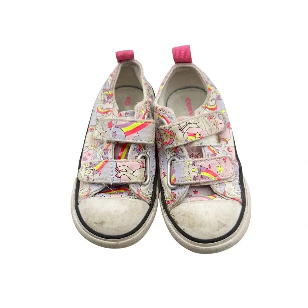 Converse All Star “Neon Unicorn” Toddler Sneakers Size‎ 5C